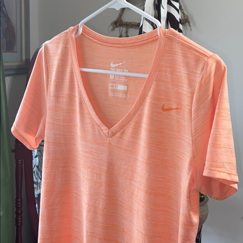 Nike Dry-Fit Women’s Orange Shirt